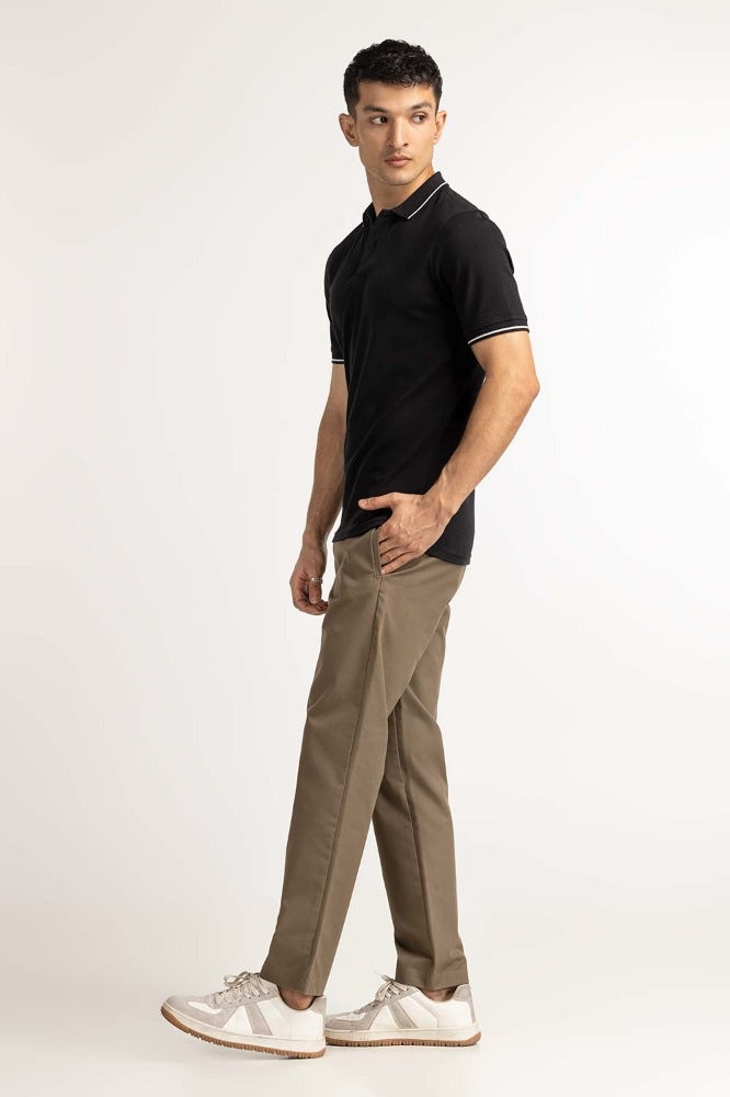 Black Fashion Polo MN-PS-TP-S24-615