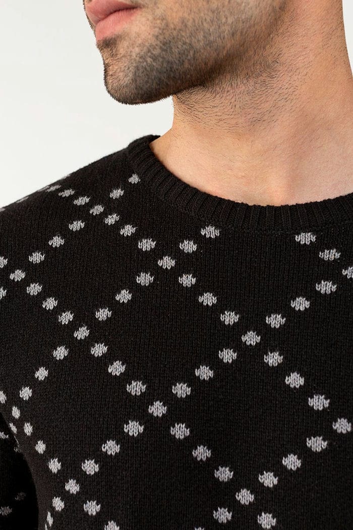 Black Fashion Sweater FS-SWT-FD-268-01