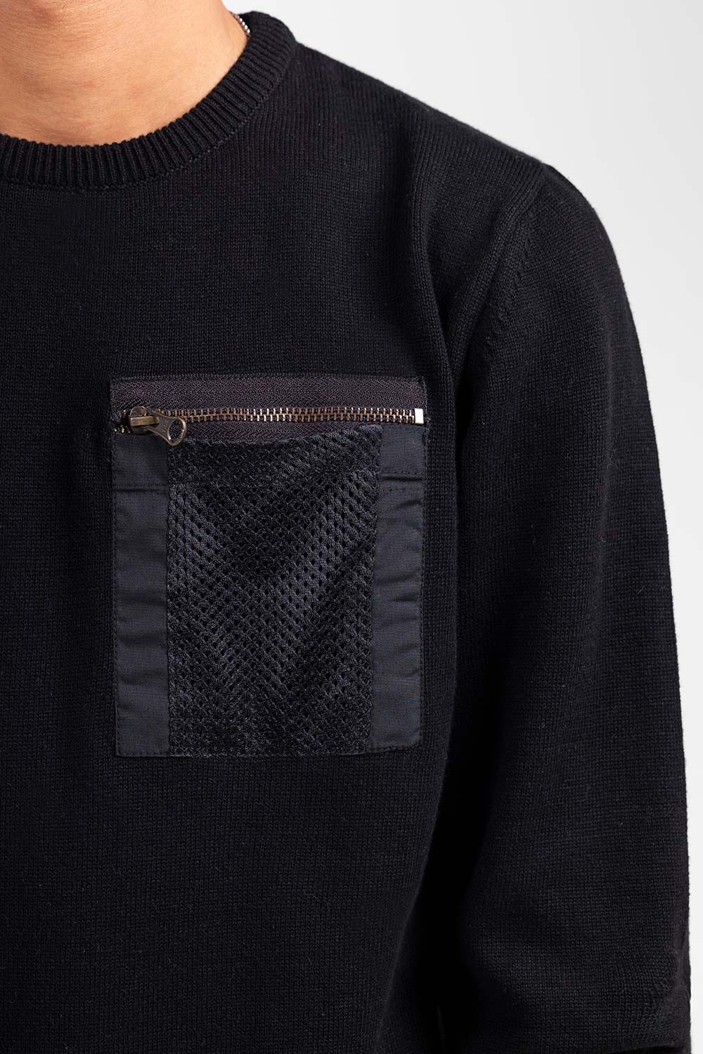 Black Fashion Sweater FS-SWT-FD-388-01