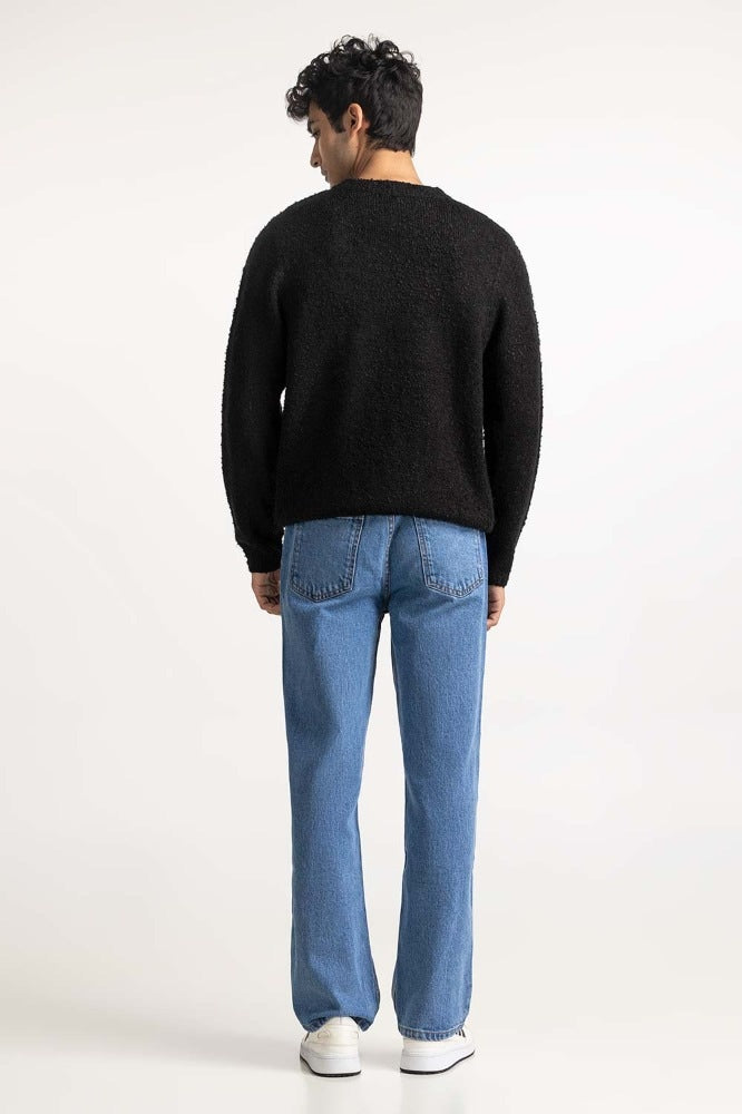 Black Fashion Sweater MN-SWT-WS23-009