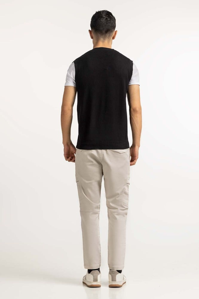 Black Fashion Sweater MN-SWT-WS23-181A