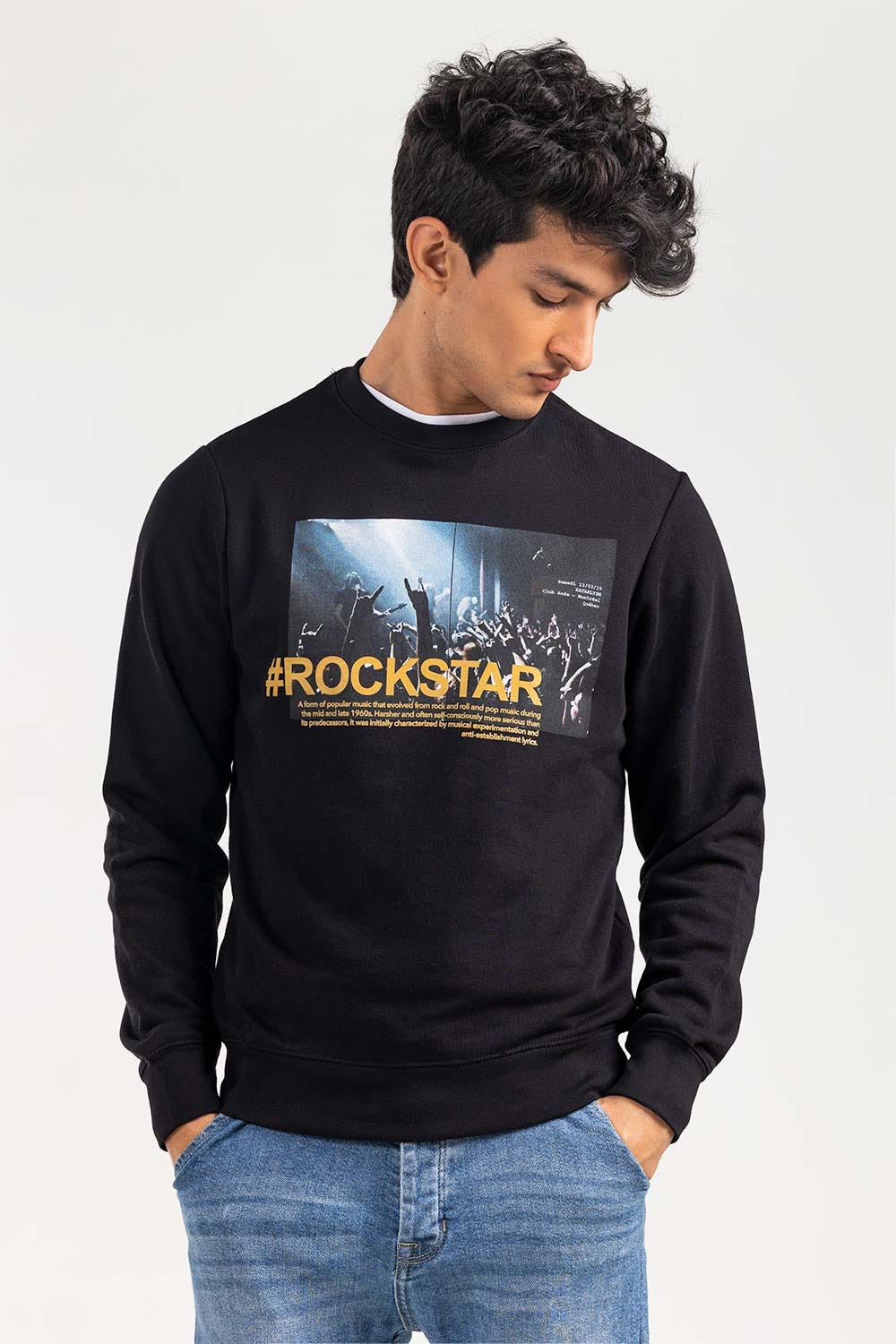 Black Fashion Sweatshirt JKT-MSS-D25-02