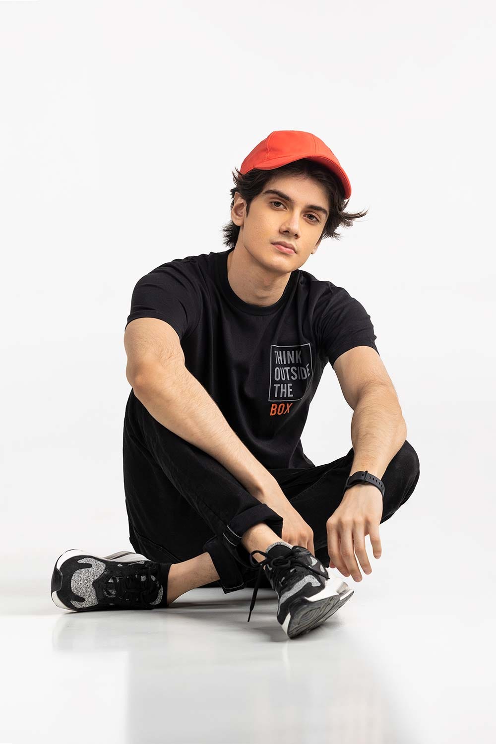 Black Fashion T-Shirt JGP-D280