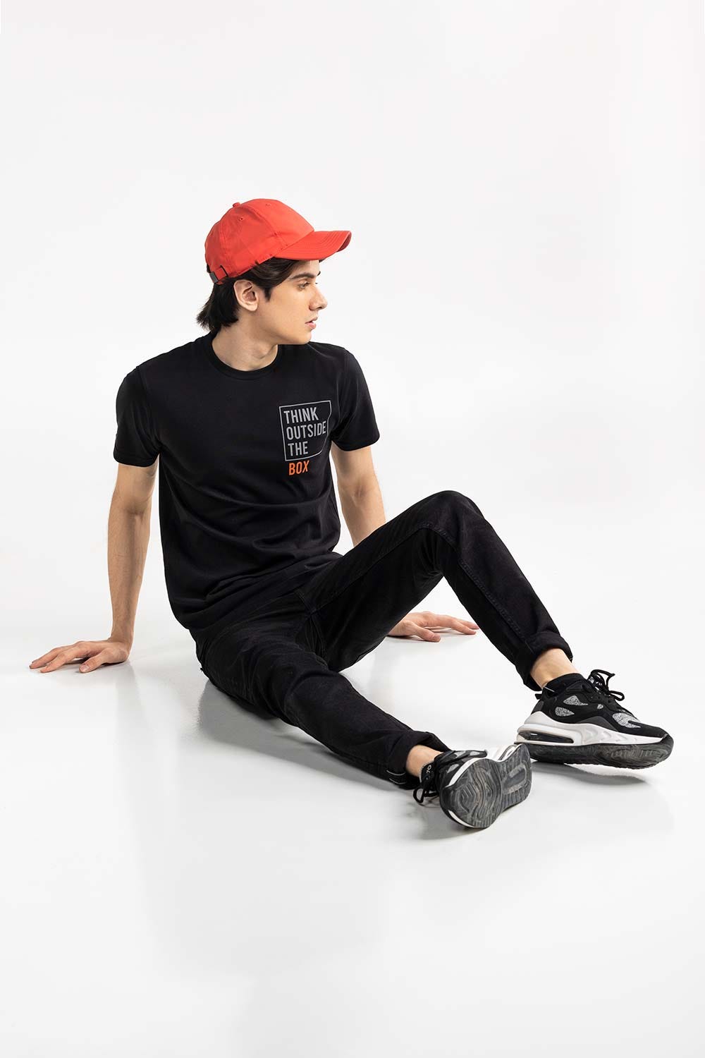 Black Fashion T-Shirt JGP-D280