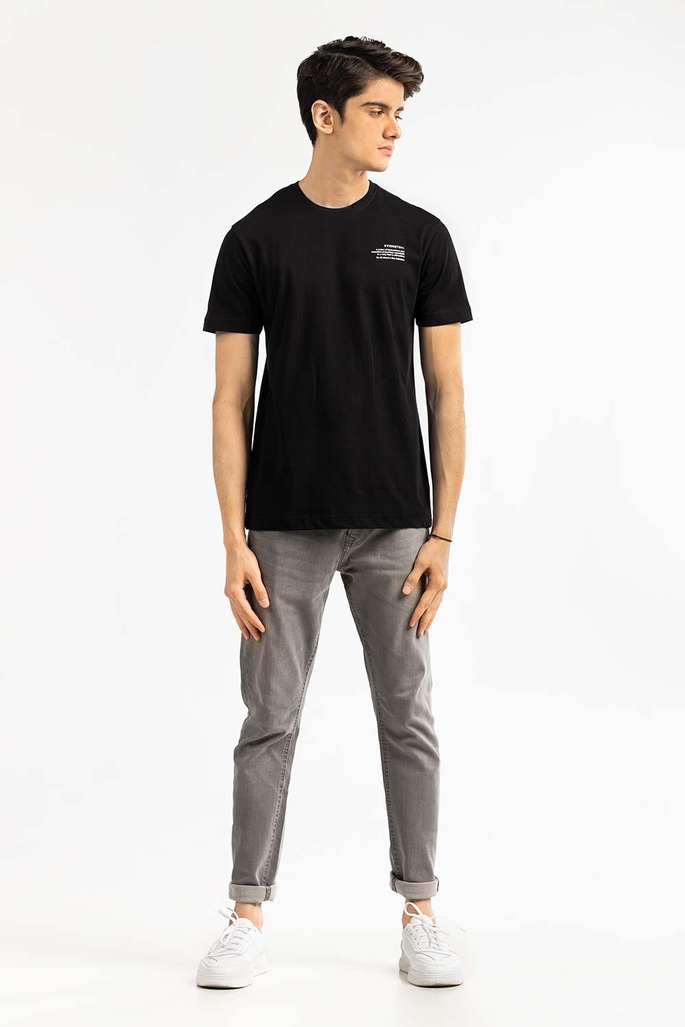 Black Fashion T-shirt JGP-D284