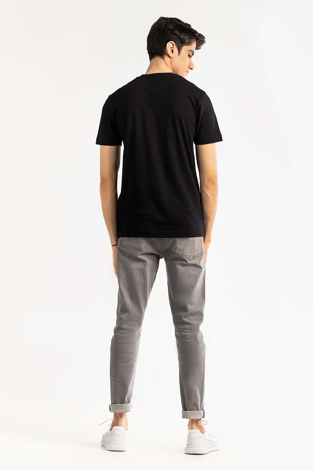 Black Fashion T-shirt JGP-D284