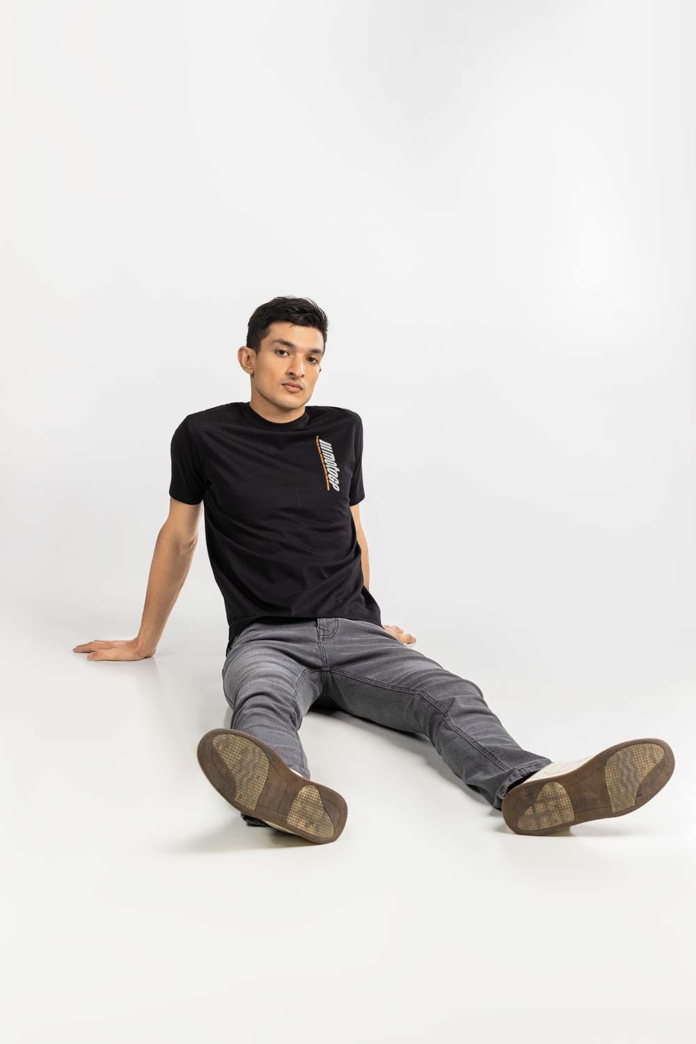 Black Fashion T-shirt JGP-D305