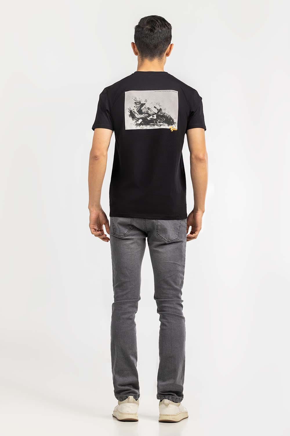 Black Fashion T-shirt JGP-D305