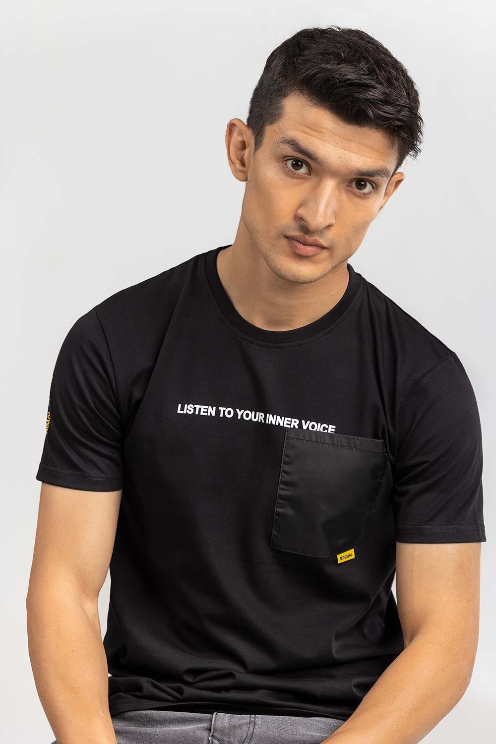 Black Fashion T-shirt JGP-D311