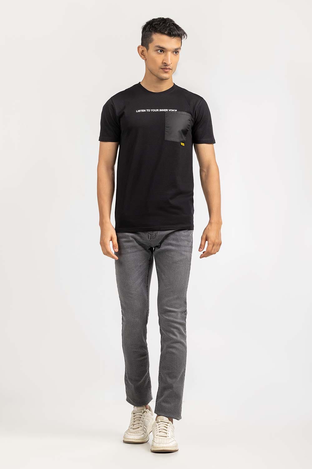 Black Fashion T-shirt JGP-D311