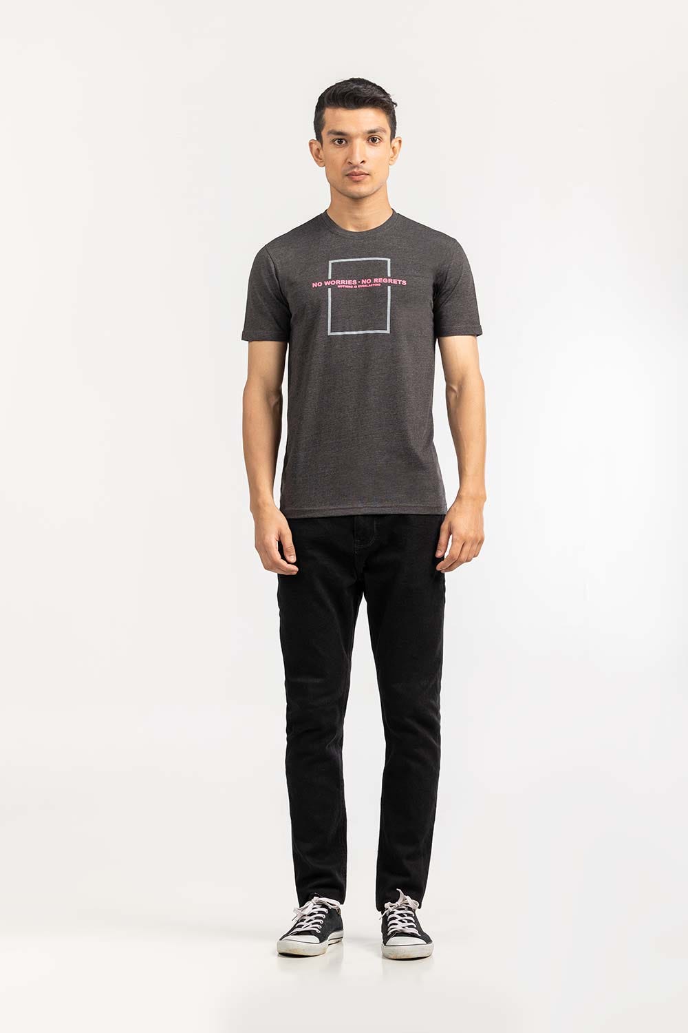 Black Fashion T-shirt JGP-D326