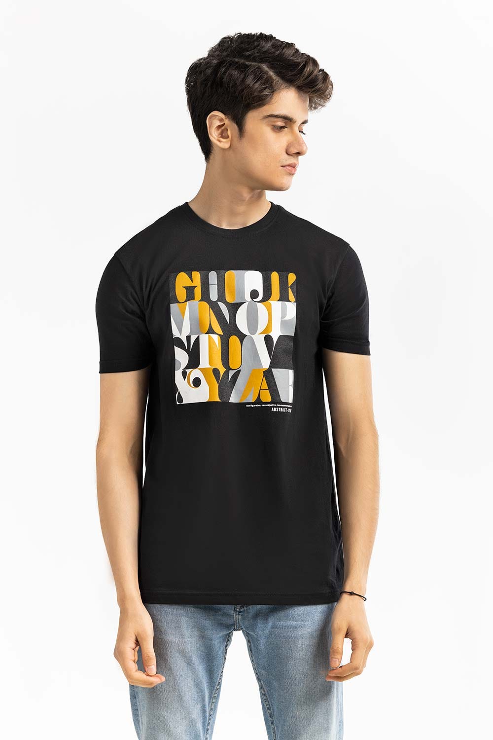 Black Fashion T-shirt JGP-D328