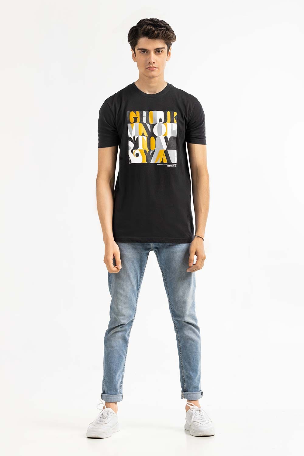 Black Fashion T-shirt JGP-D328