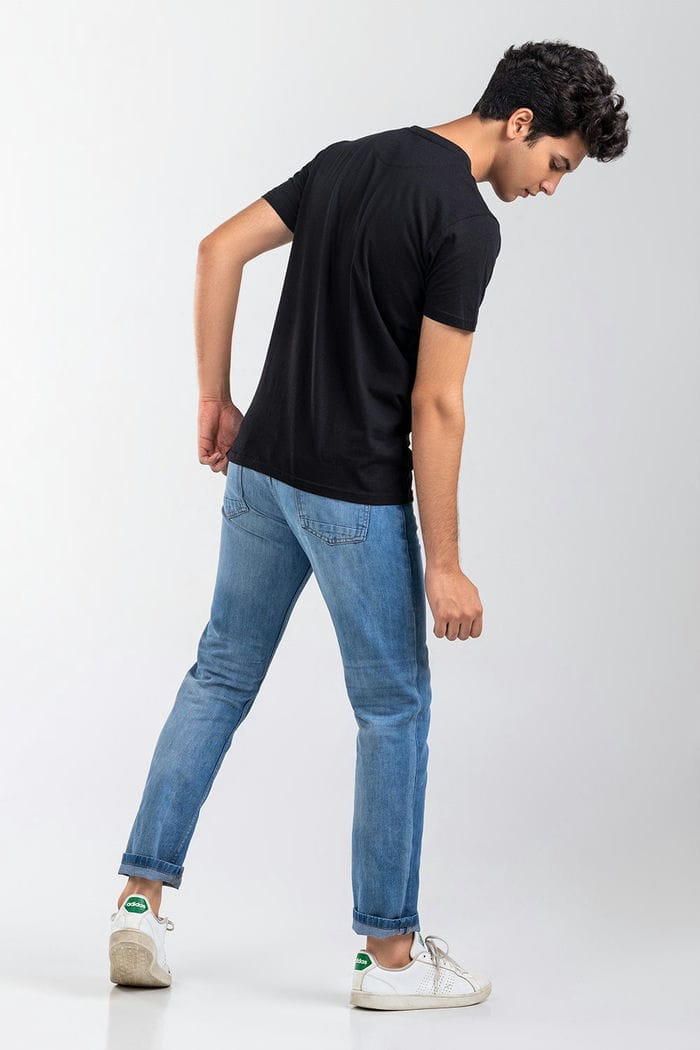 Black Fashion T-Shirt JGP-URB-D258-02