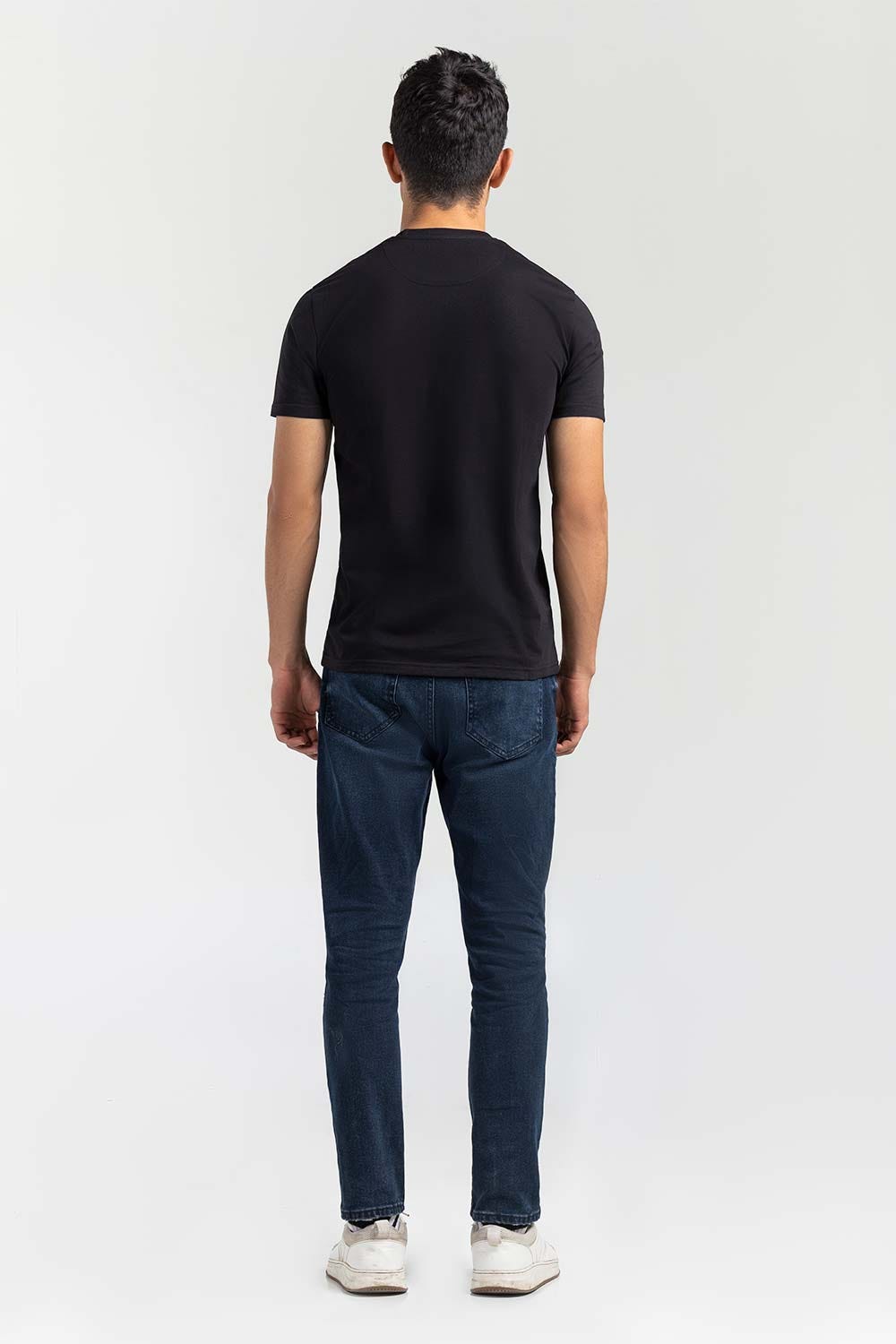 Black Fashion T-shirt JGP-URB-D262-02