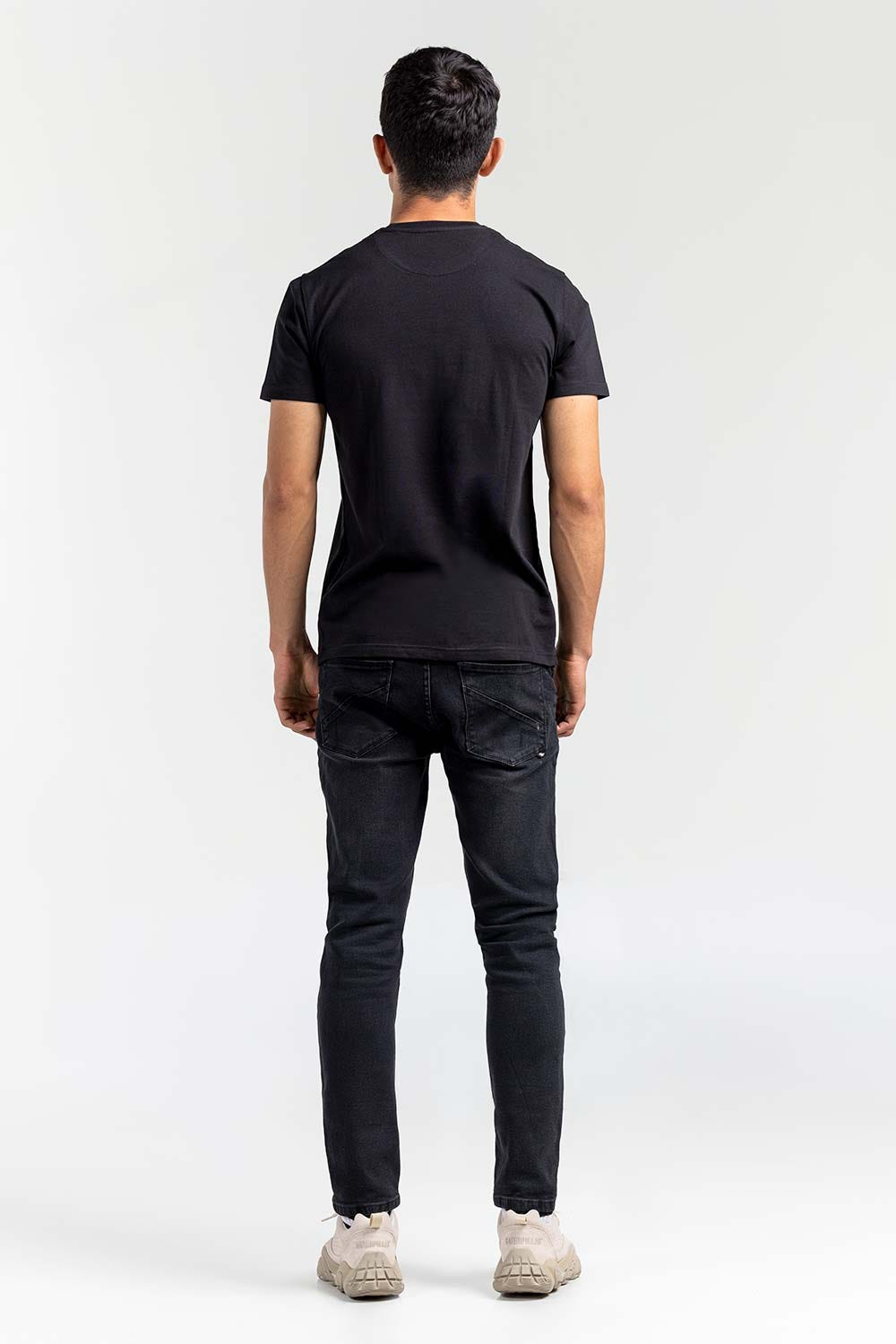 Black Fashion T-shirt JGP-URB-D263-01