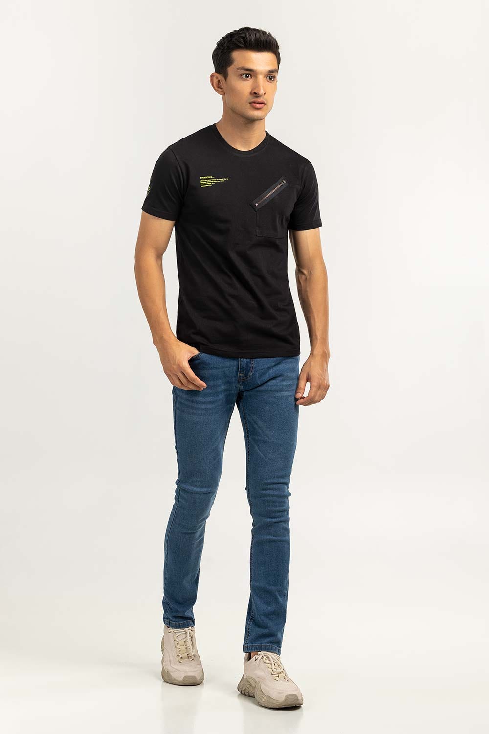 Black Fashion Tees JGP-D296