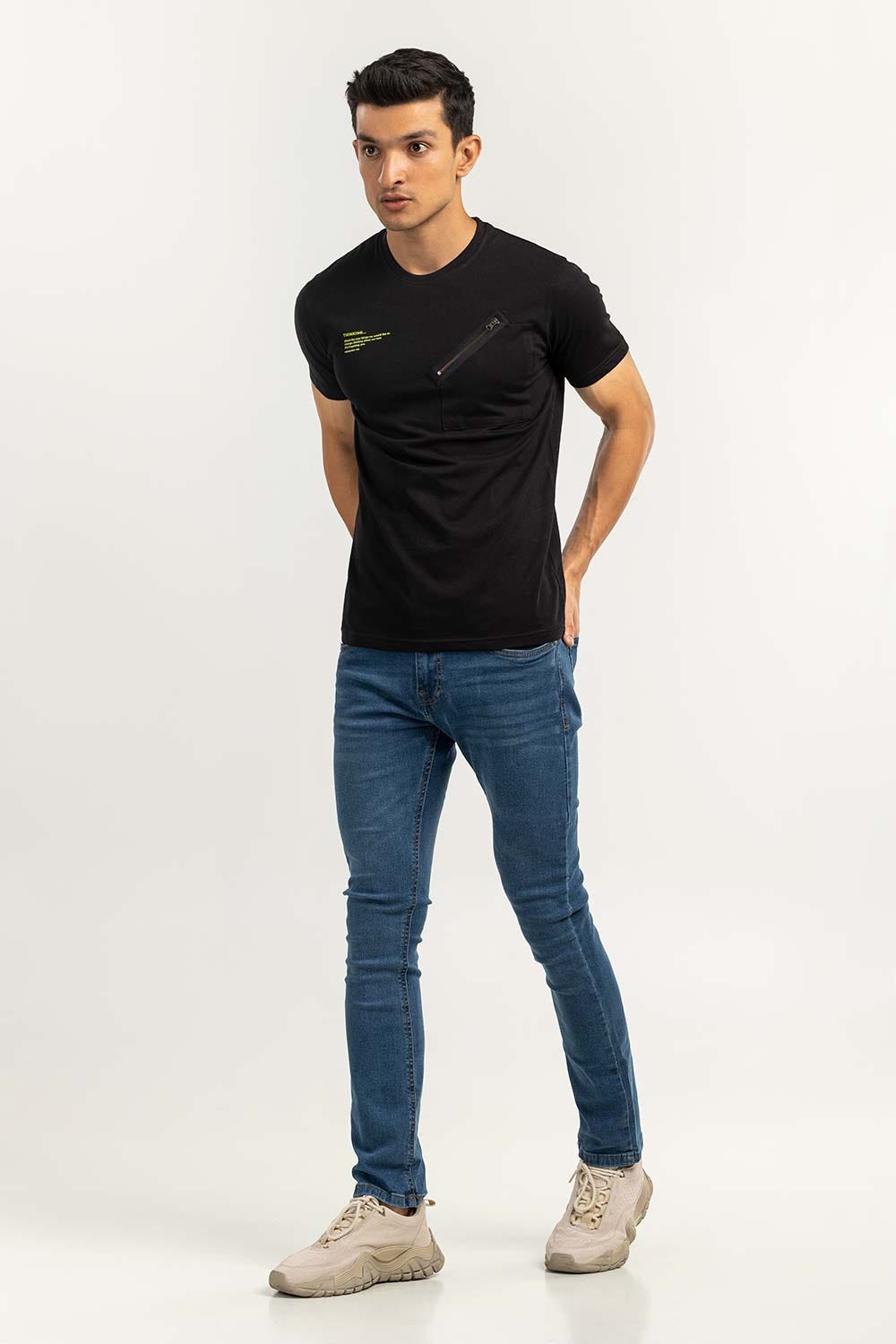 Black Fashion Tees JGP-D296