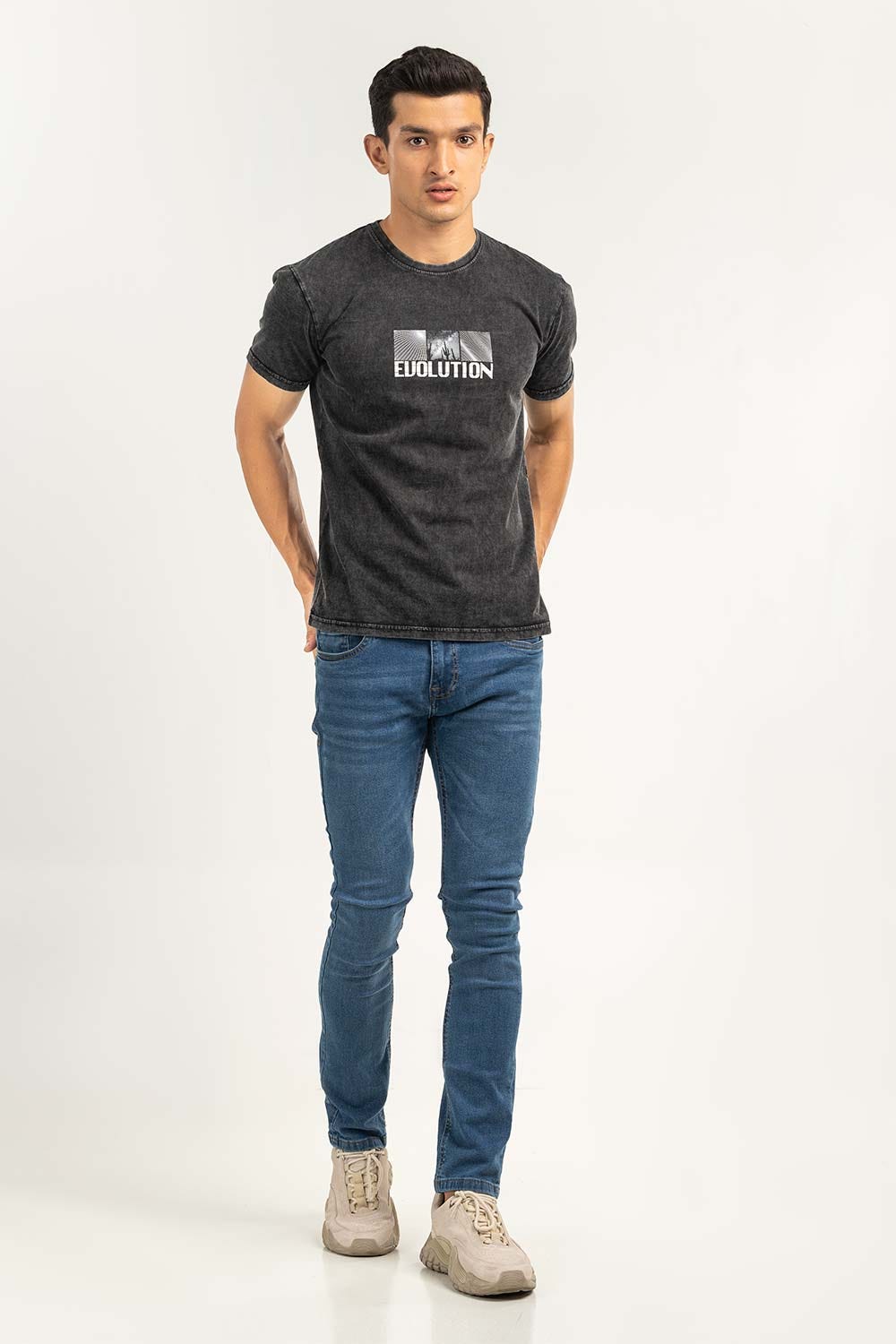 Black Fashion Tees JGP-D329