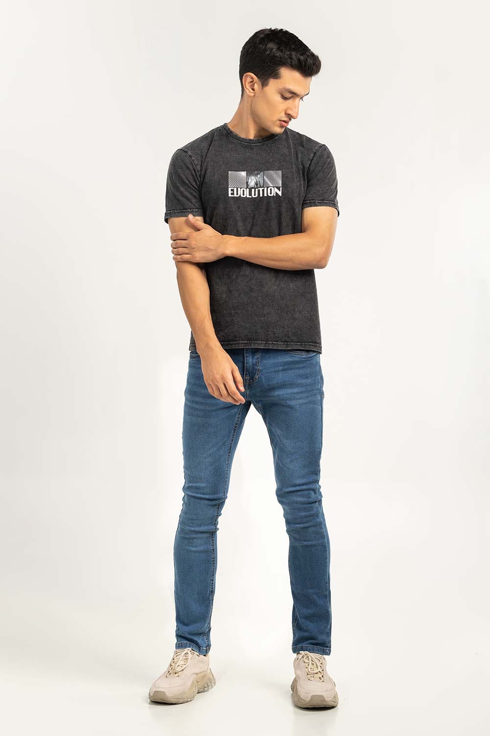 Black Fashion Tees JGP-D329