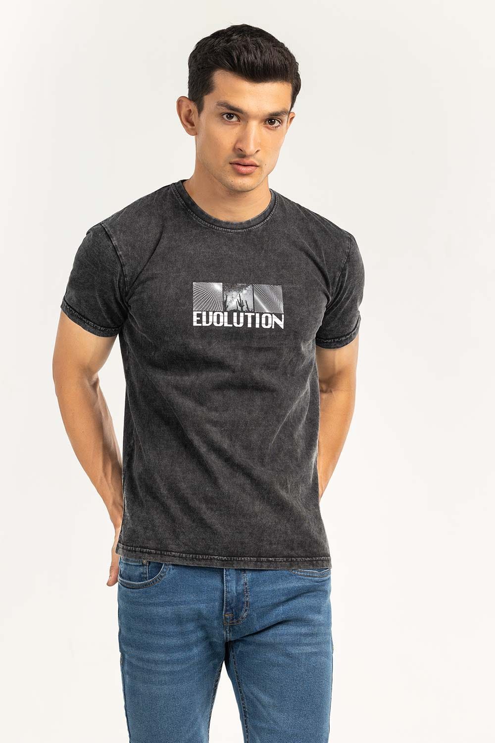 Black Fashion Tees JGP-D329