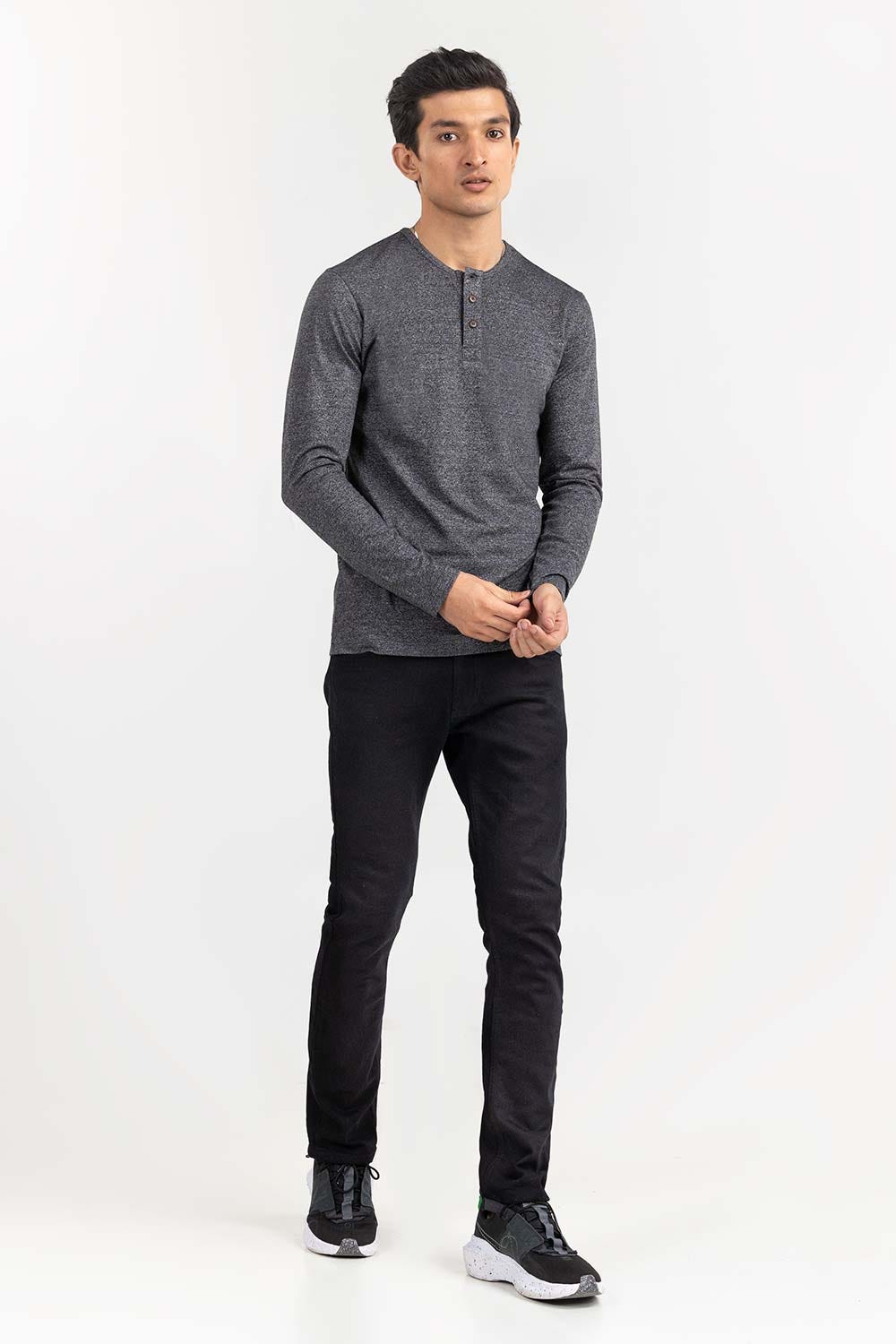 Black Fashion Tees TS-FFSSJ22-011