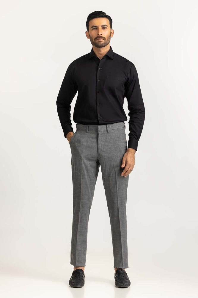 Black Formal Shirt MN-FS-PD23-021