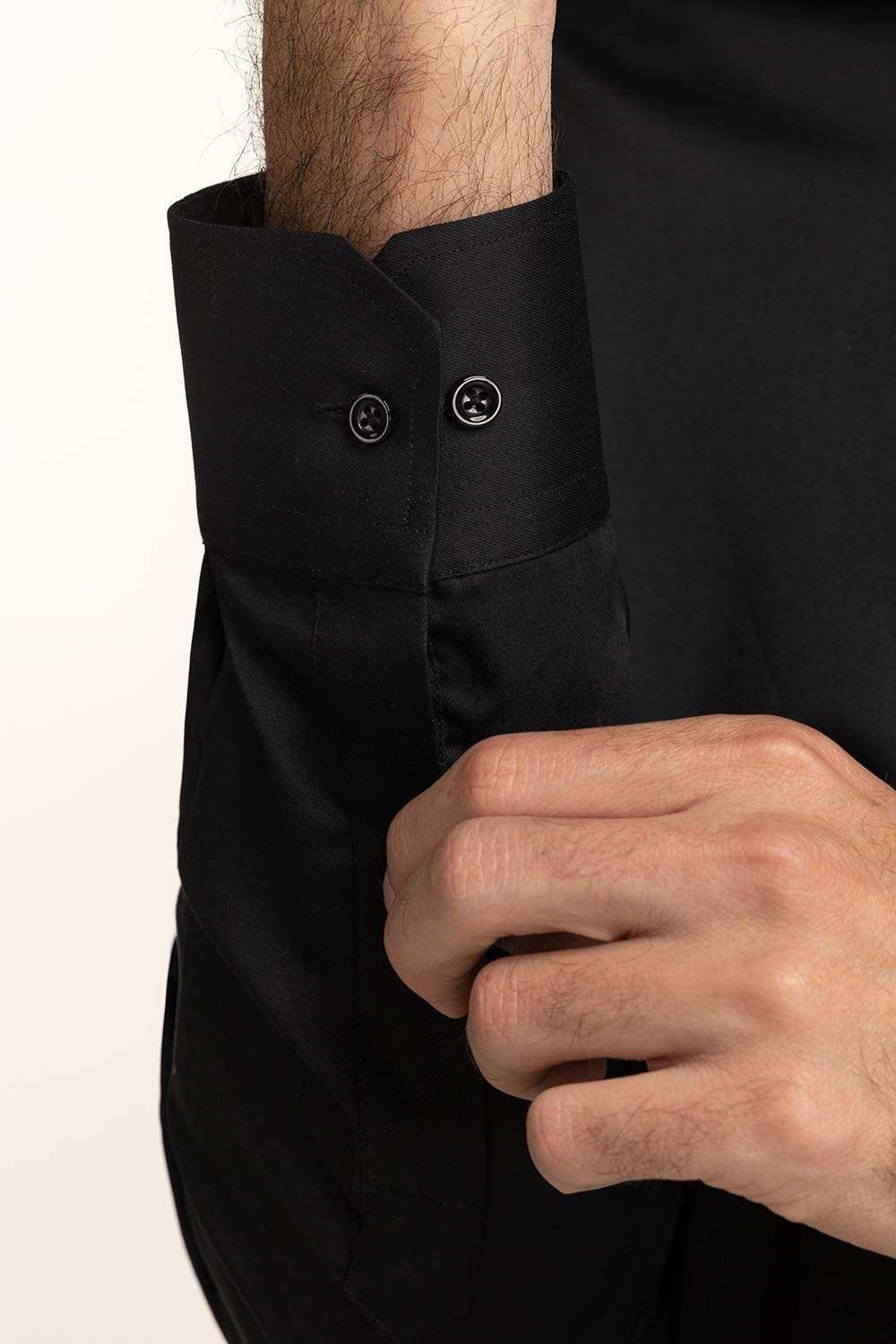 Black Formal Shirt MN-FS-PD24-123