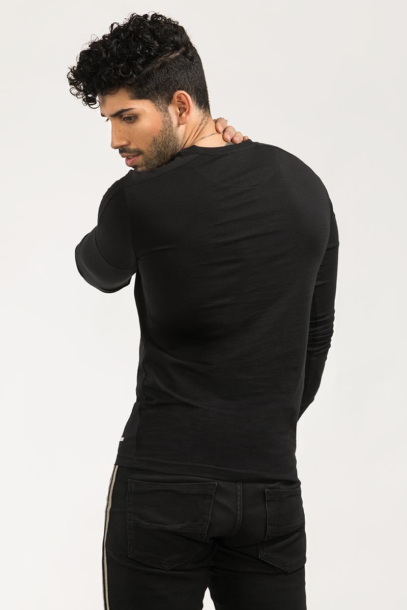 Black Graphic Tee FS-JGP-URB-D29