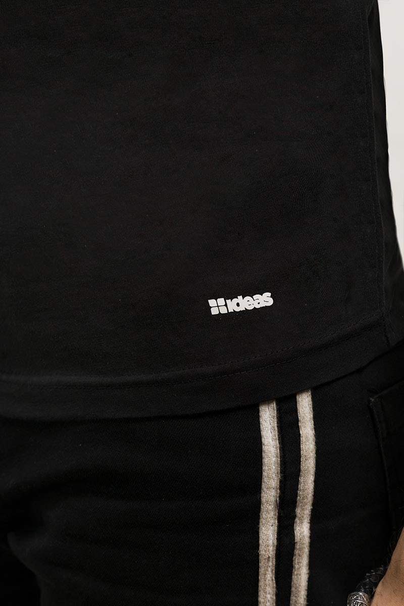 Black Graphic Tee FS-JGP-URB-D29