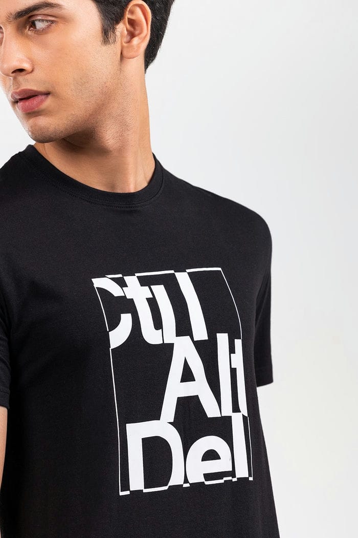 Black Graphic Tee JGP-URB-D260-02