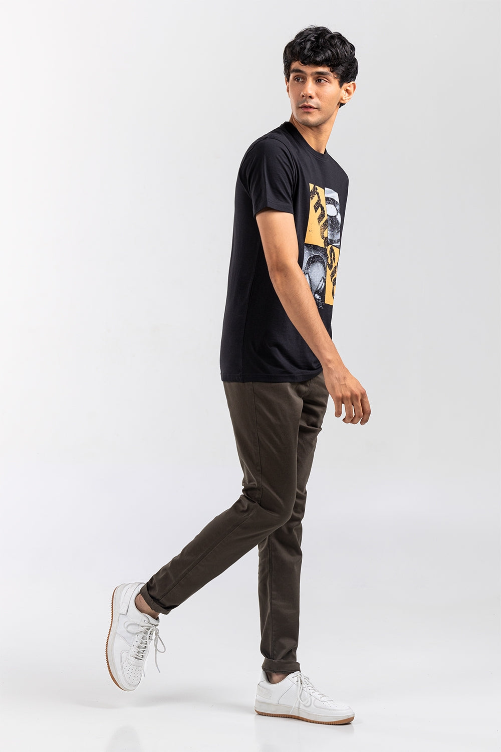 Black Graphic Tee JGP-URB-D264-01