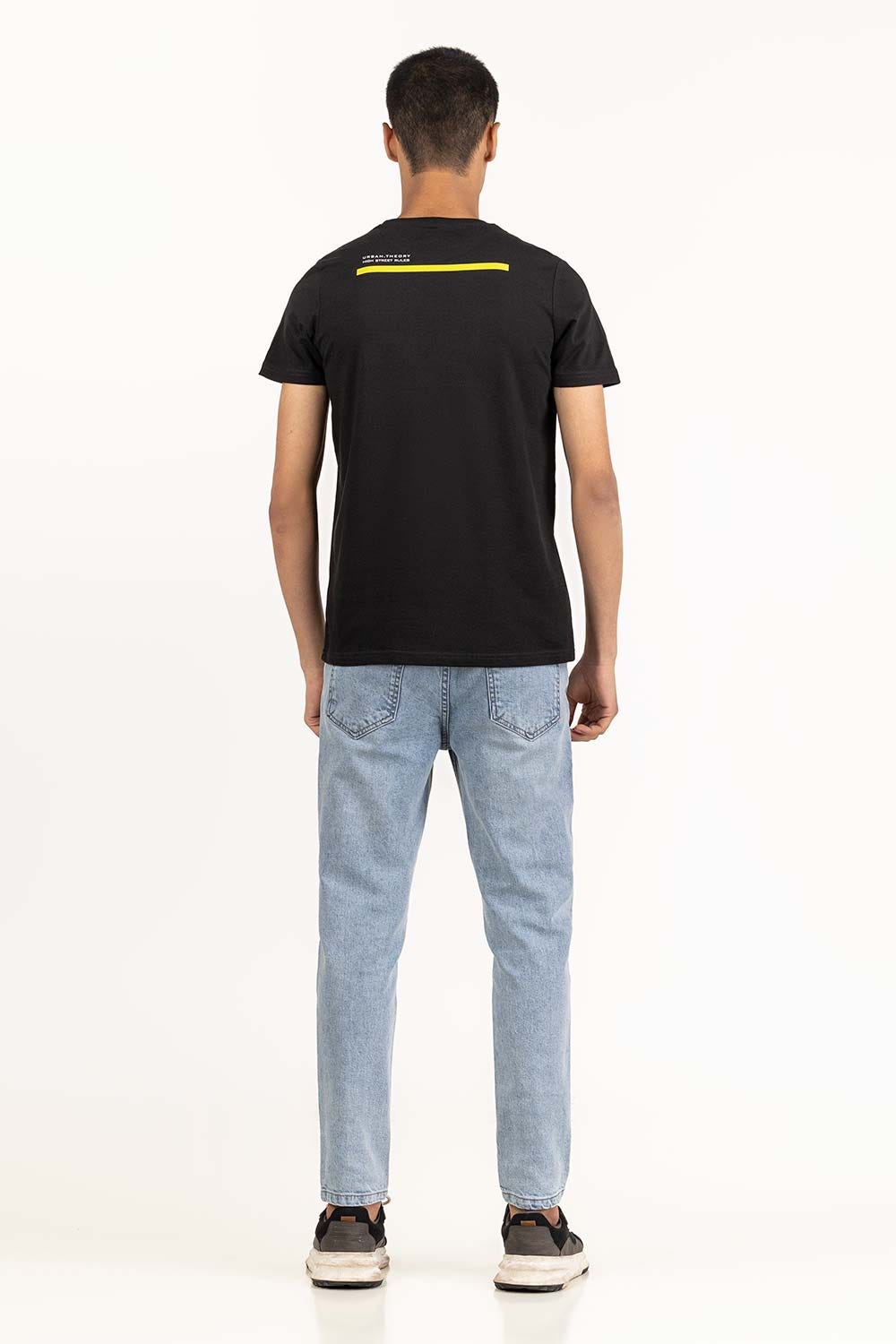 Black Graphic Tee TS-CNSJ23-216