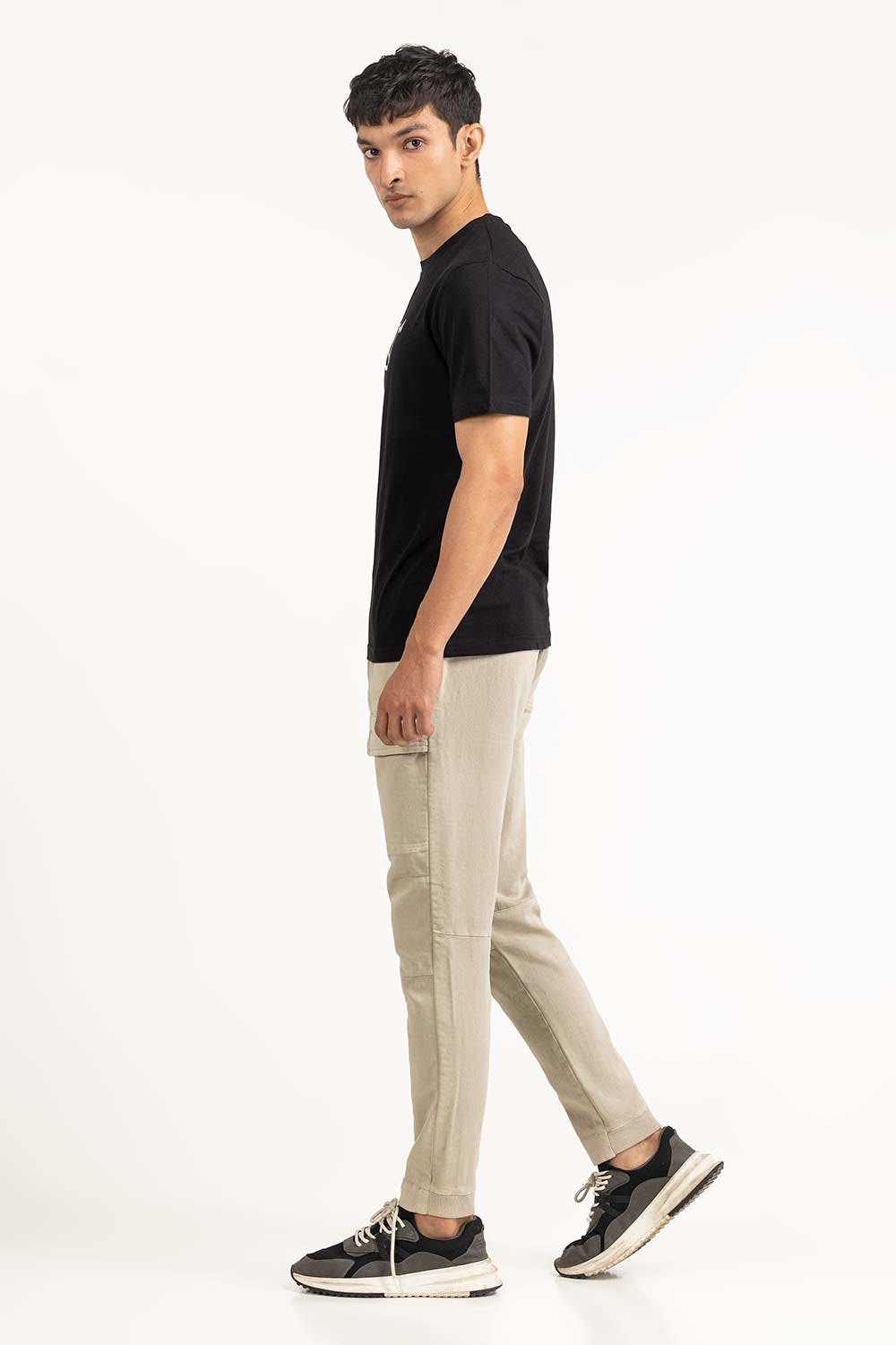 Black Graphic Tees TS-CNSJ23-097