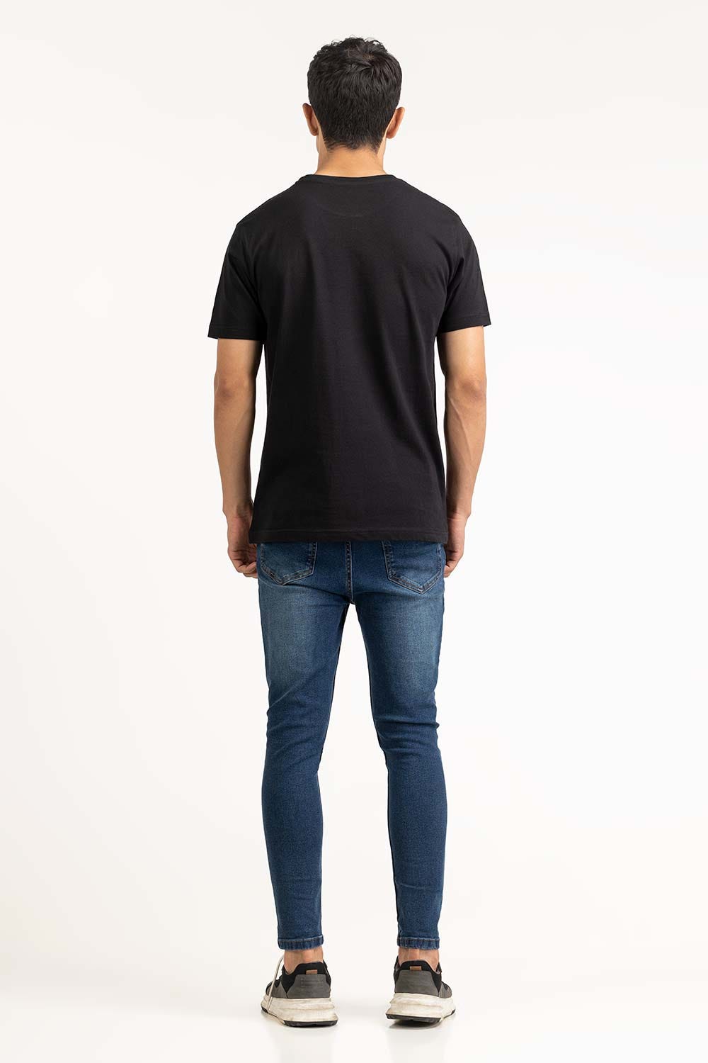 Black Graphic Tees TS-CNSJ23-104