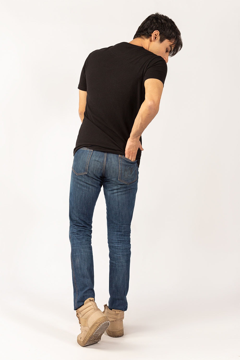 Pack of 2 BLACK & GREY T-Shirt JCN-SIG-005