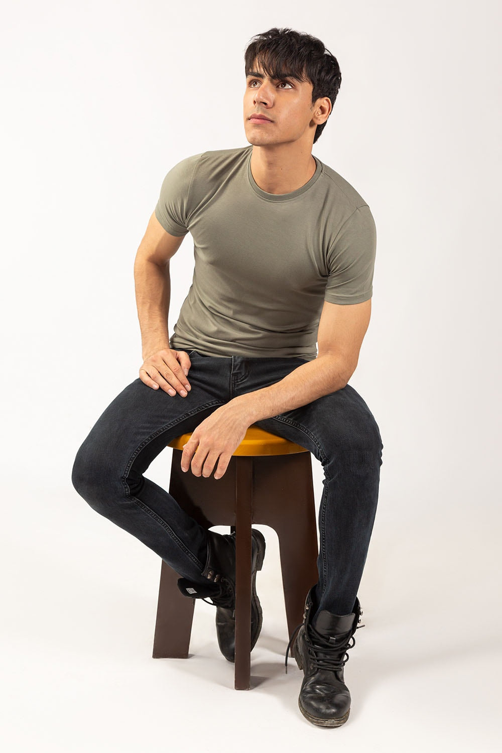 Pack of 2 BLACK & GREY T-Shirt JCN-SIG-005