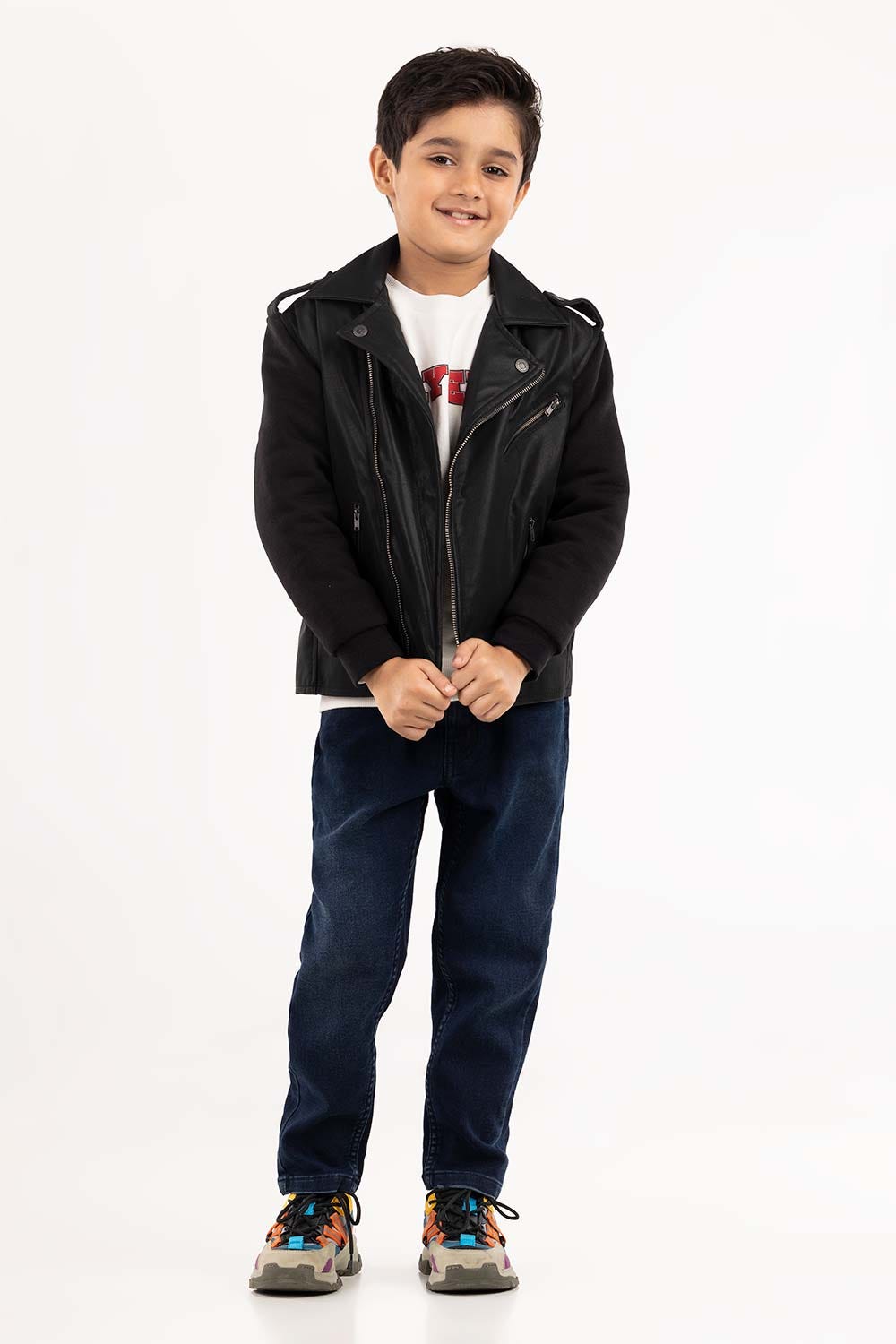 Junior Boy Black Jacket 224-310-002