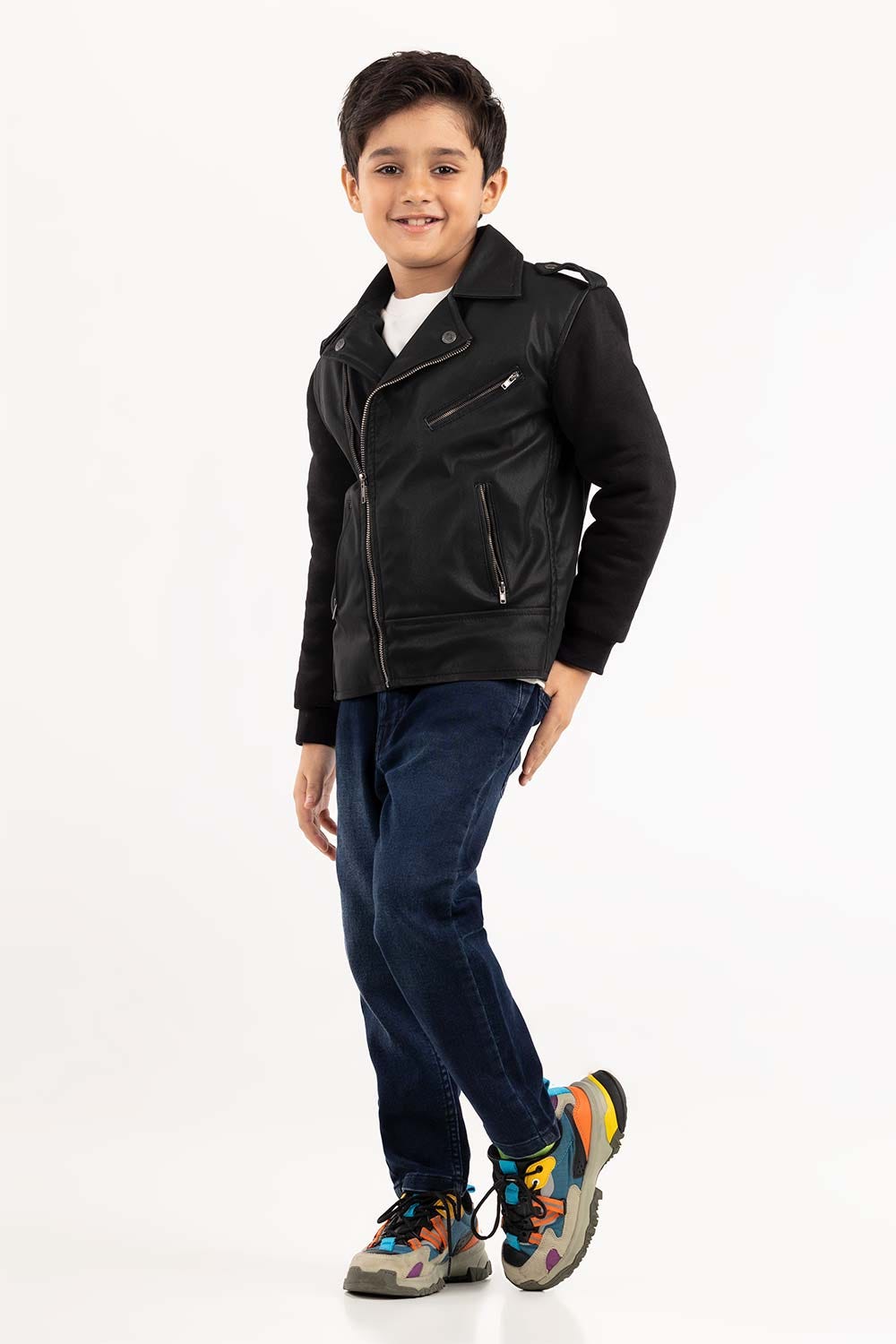 Junior Boy Black Jacket 224-310-002