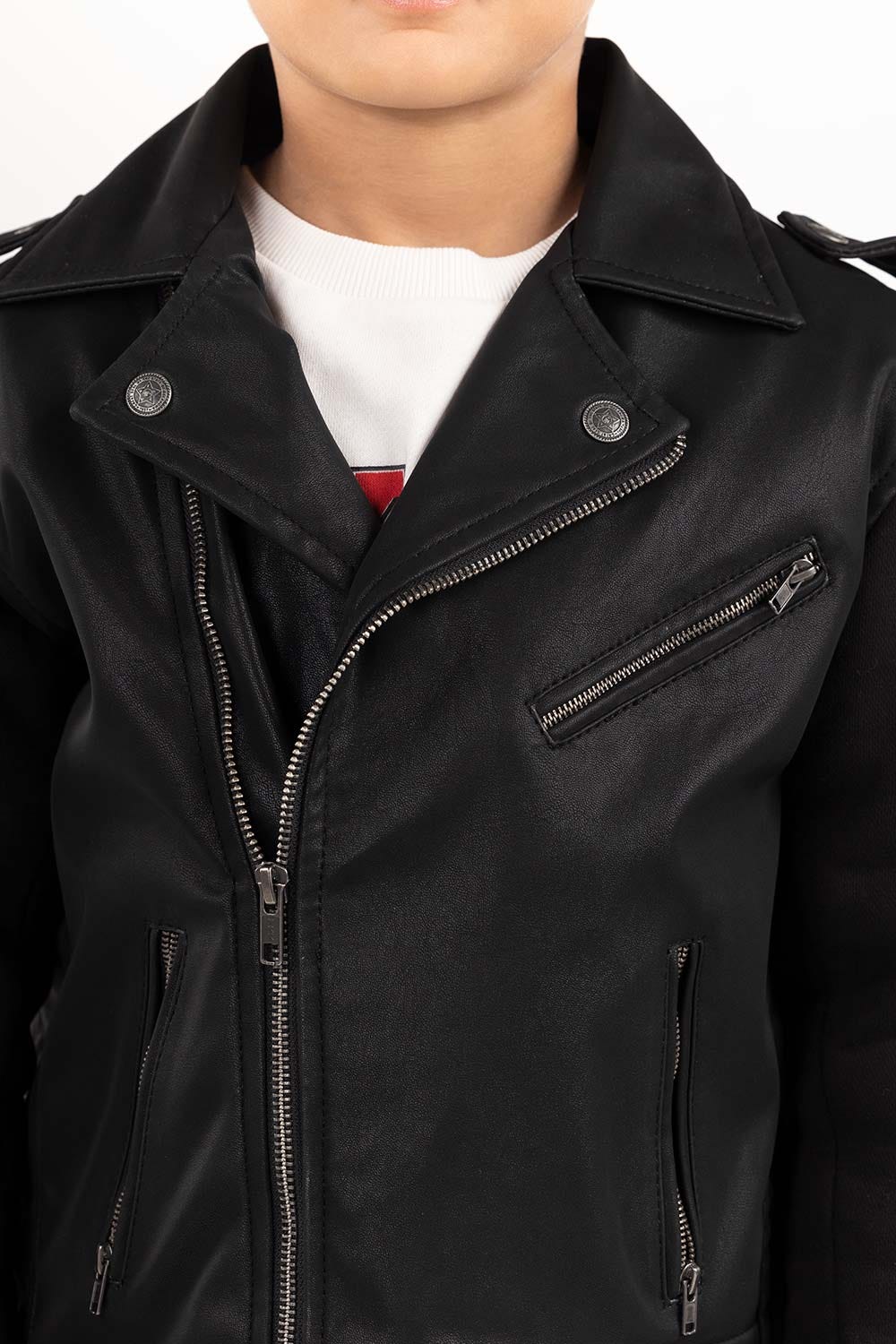 Junior Boy Black Jacket 224-310-002