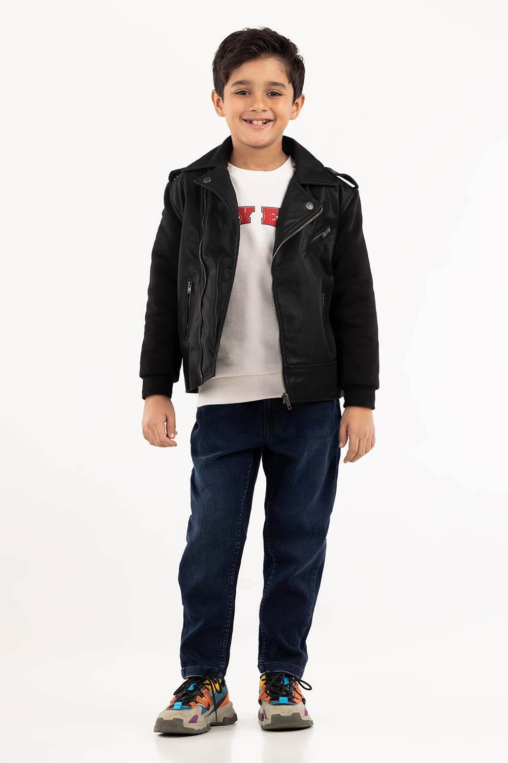 Junior Boy Black Jacket 224-310-002