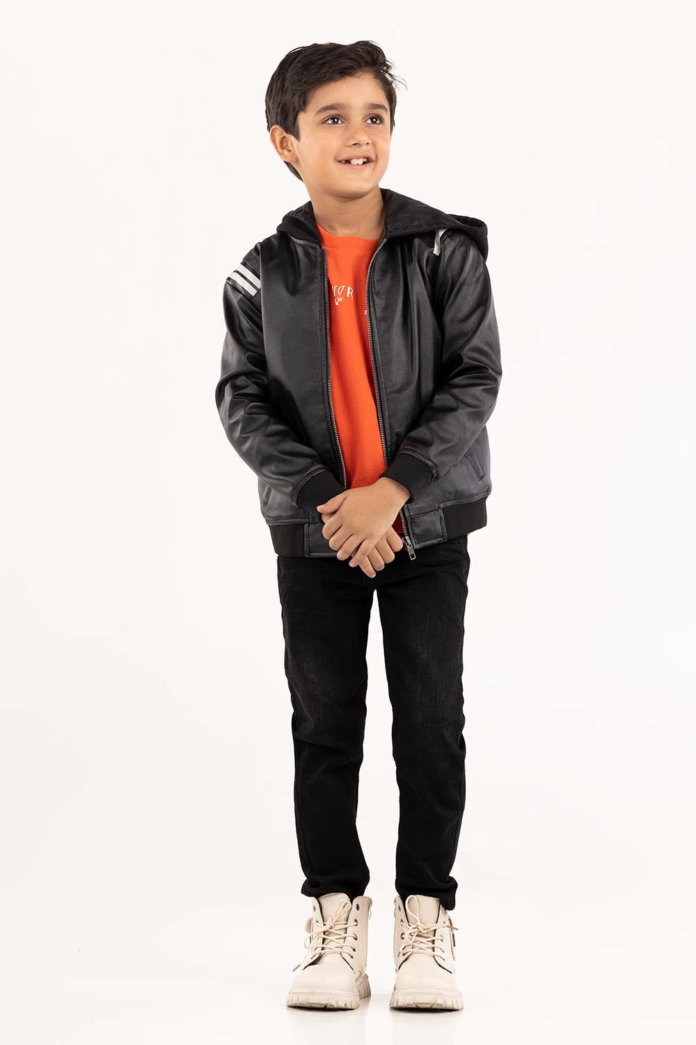 Junior Boy Black Jacket 224-310-020