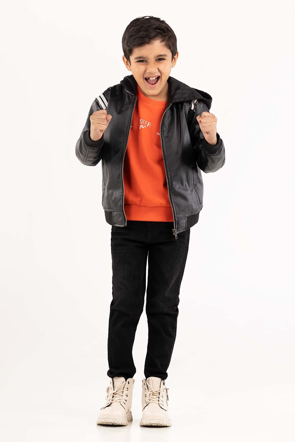 Junior Boy Black Jacket 224-310-020