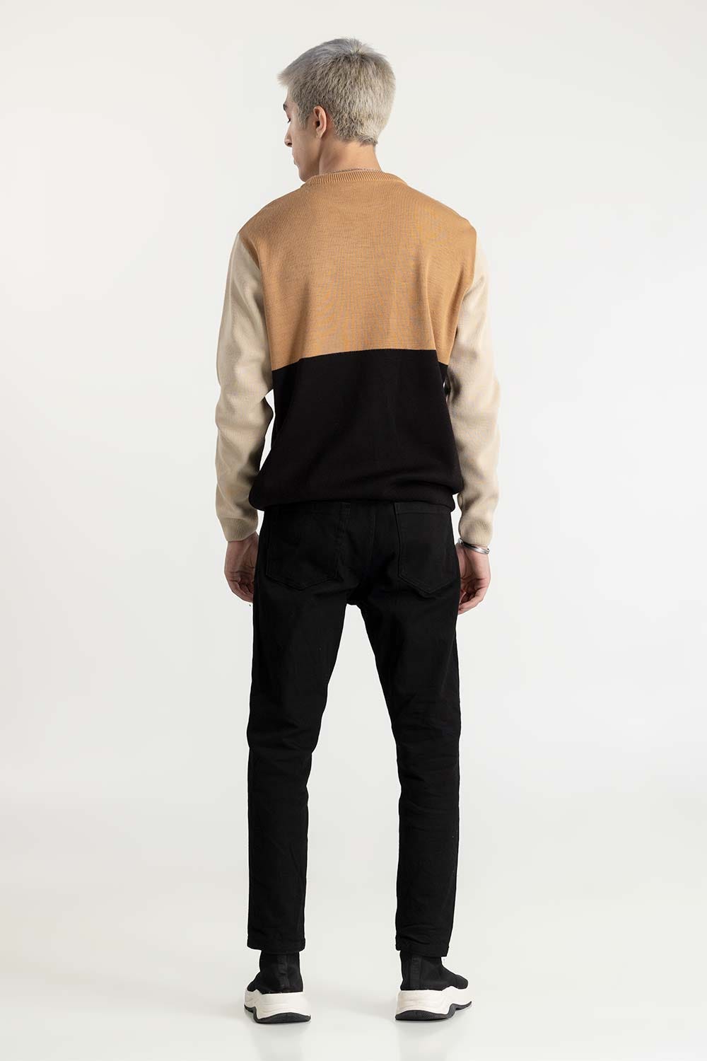 Color Block Sweater 224-111-044