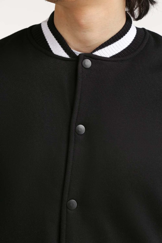 Black Knitted Vest MN-KNV-WS23-005