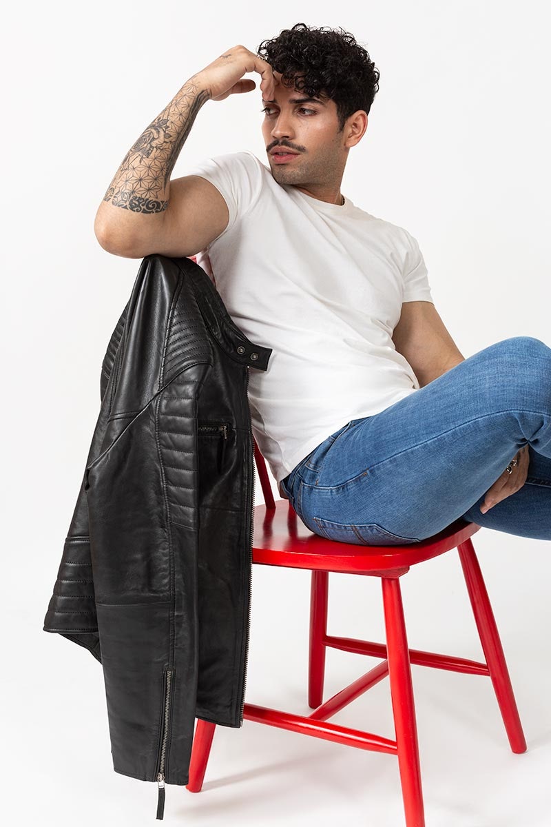 Black Jacket - JKT-LETH-D12-02