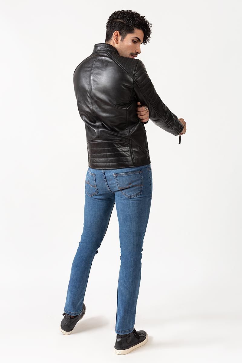 Black Jacket - JKT-LETH-D12-02