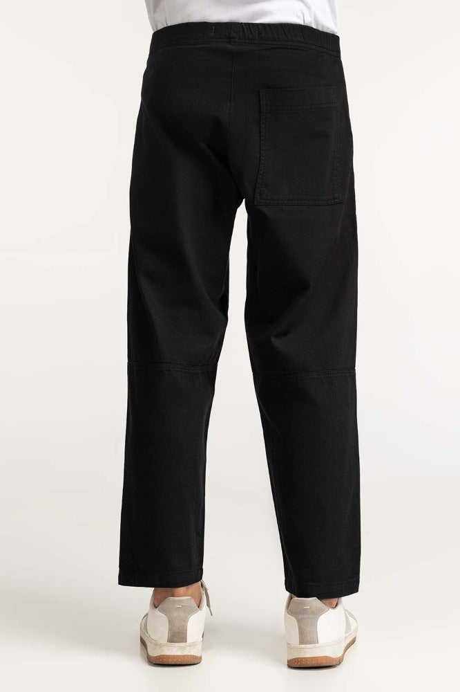 Black Non Denim Trouser MN-TRKH- WV23-006 B