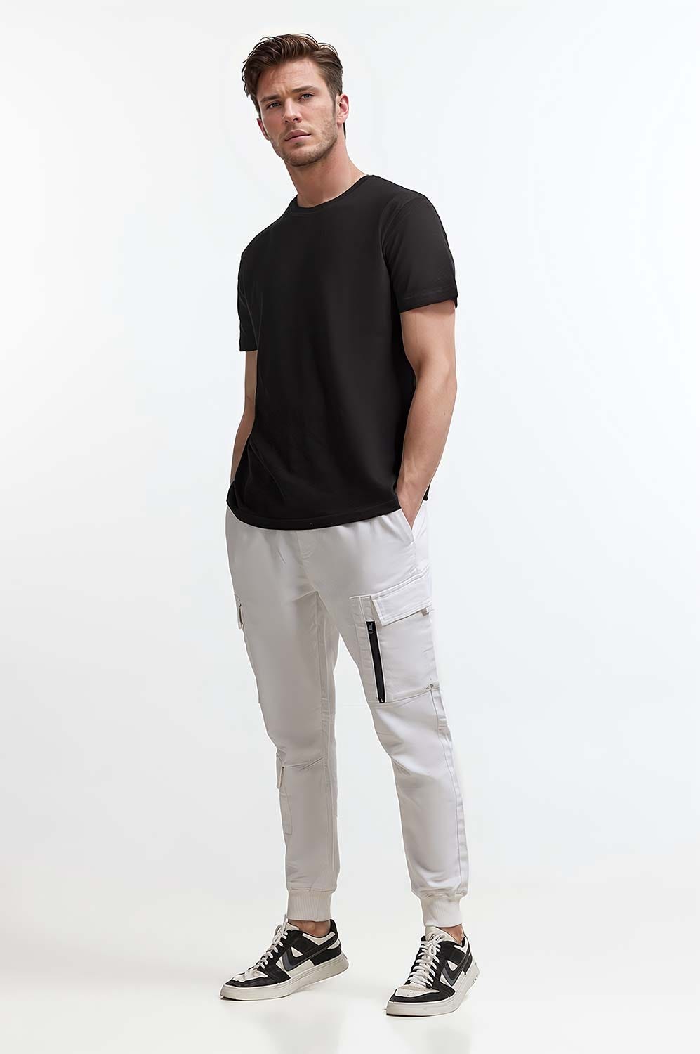 Black Pique Tee TS-CNPK24-070