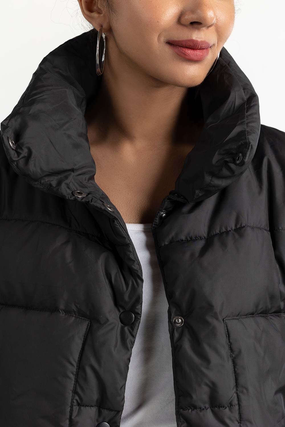Black Puffer Jacket 224-210-003
